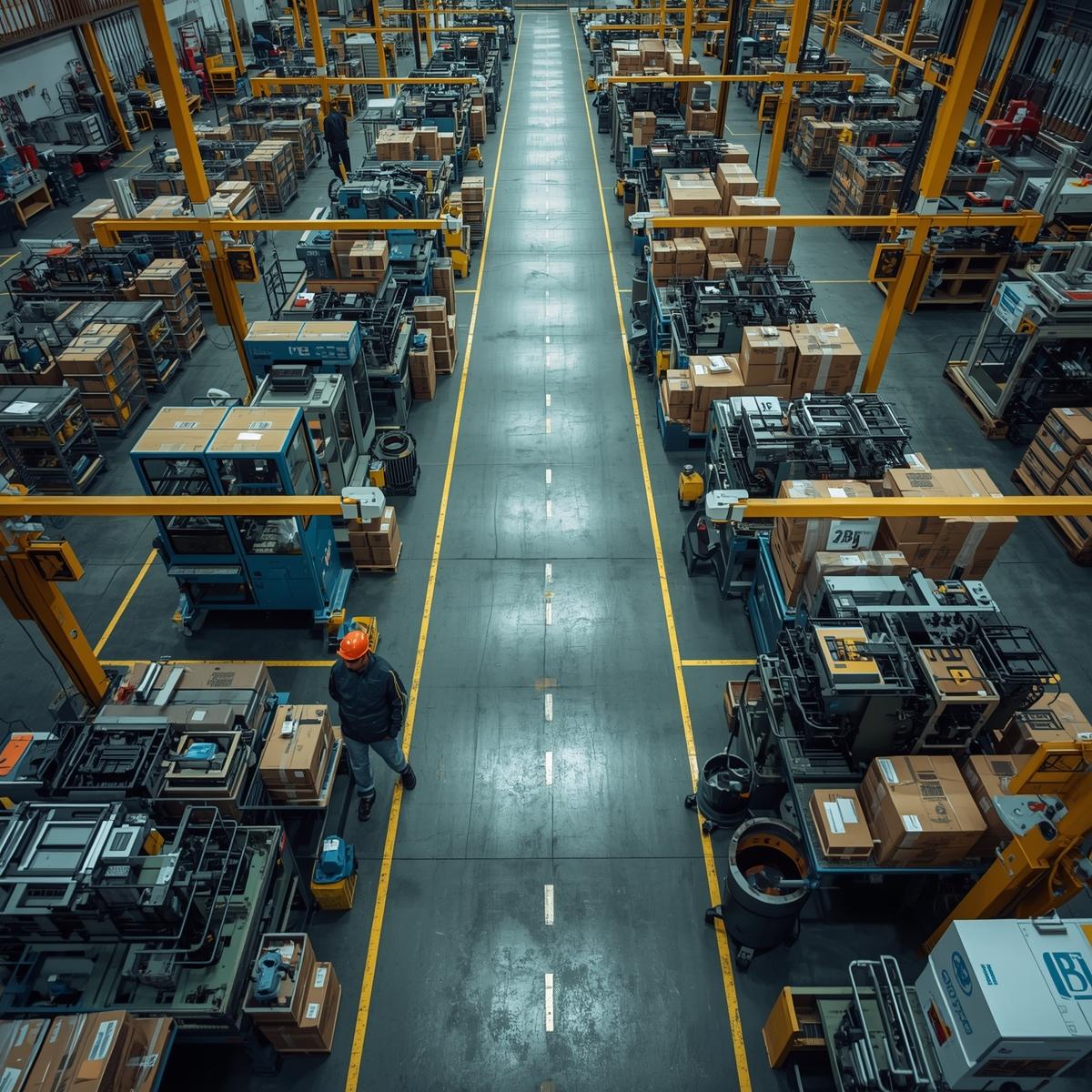 create an image of Manufacturing B2B